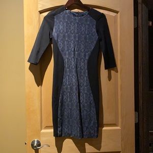 Snake print dress